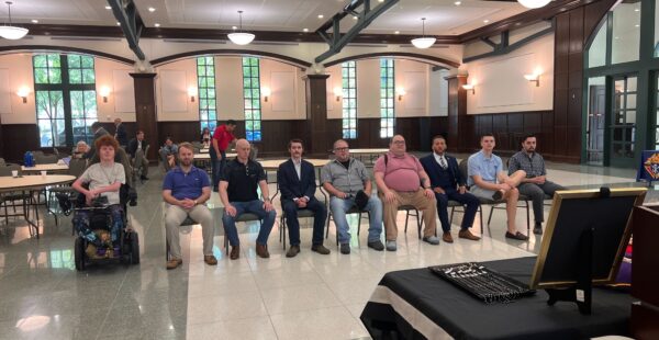 Eight New Knights Inducted at May CUF Ceremony